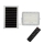 LED zewnętrzny ściemnialny solarny reflektor LED/15W/3,2V IP65 4000K 12000 mAh biały + zdalne sterowanie