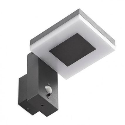 LED zewnętrzny solarny Kinkiet z czujnikiem LED/5,5W/3,7V 3000K IP54 2200 mAh