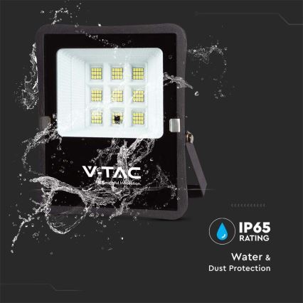 LED Zewnętrzny reflektor solarny LED/6W/3,2V 4000K IP65 5000 mAh + pilot zdalnego sterowania