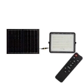 LED Zewnętrzny solarny reflektor LED/20W/3,2V 6400K czarny IP65 16000 mAh + pilot zdalnego sterowania