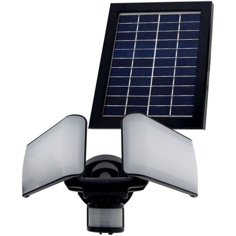 LED Zewnętrzny solarny reflektor z czujnikiem LED/20W/5,5V IP44