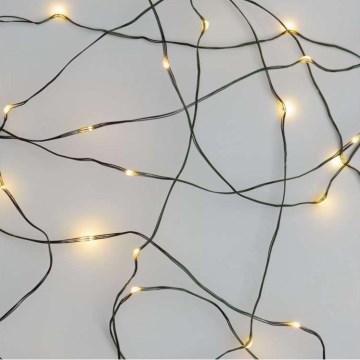 LED Zewnętrzny świąteczny łańcuch 150xLED/20m IP44 ciepła biała