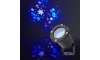 LED Zewnętrzny świąteczny projektor płatków śniegu 5W/230V IP44