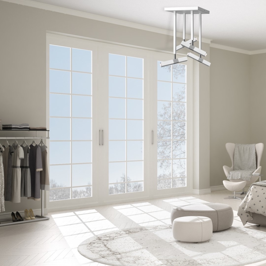 LED Żyrandol CASTRO 4xG9/7W/230V