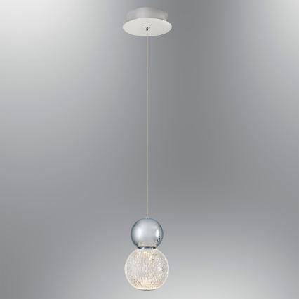 LED Żyrandol CREMONA LED/5W/230V 3000K matowe chrom