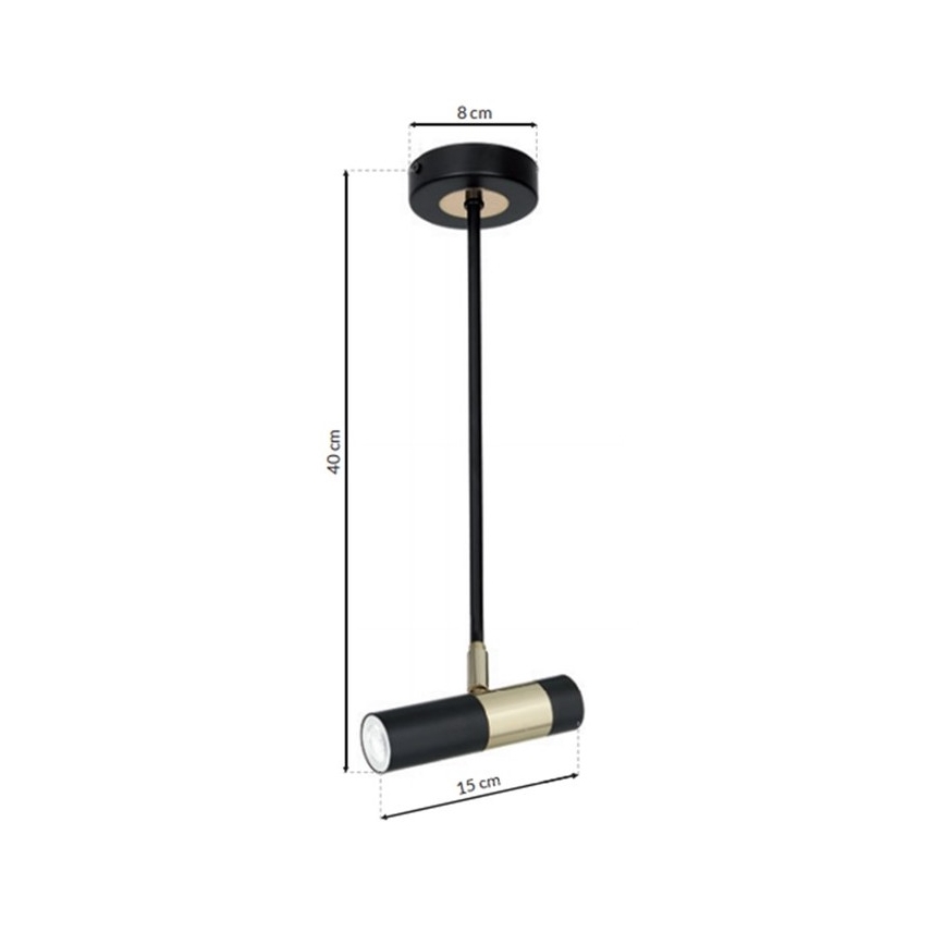 LED Żyrandol DALLAS 1xGU10/3W/230V
