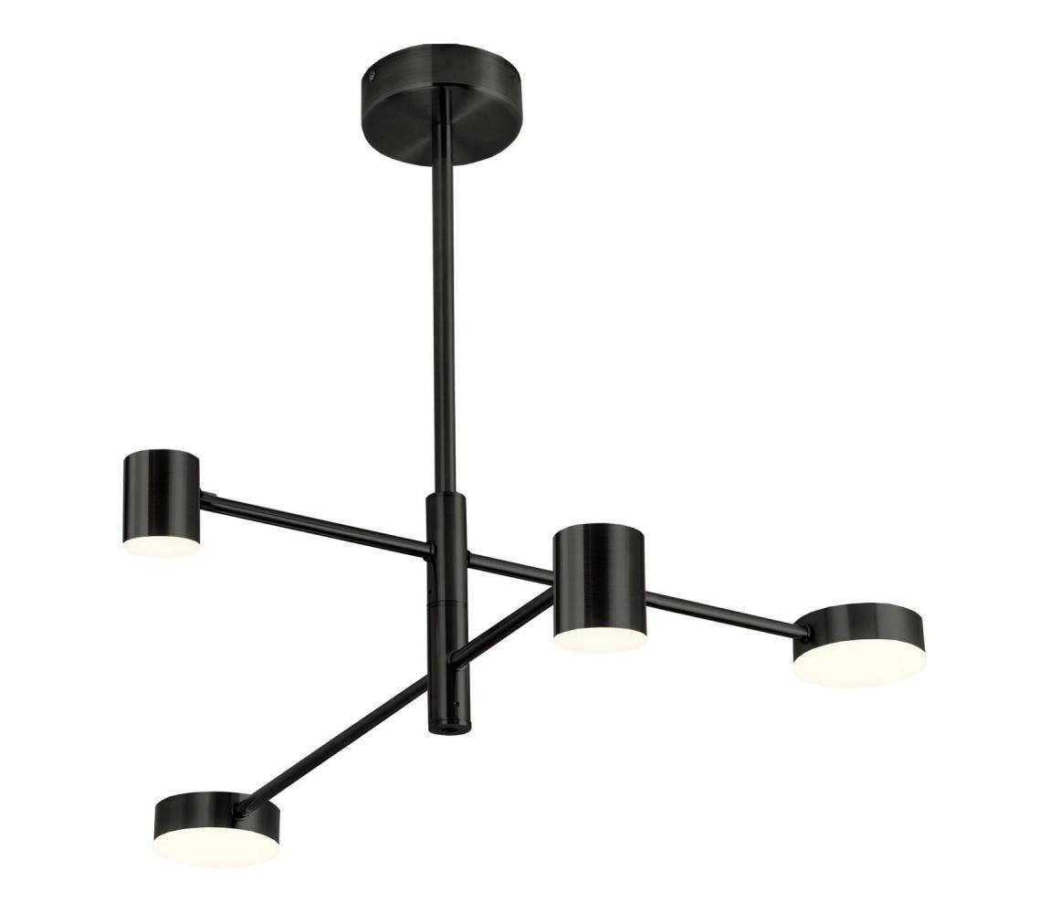 LED Żyrandol LED/24W/230V 3000K czarny