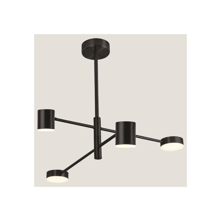 LED Żyrandol LED/24W/230V 3000K czarny