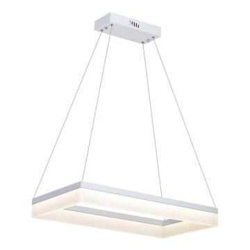 LED Żyrandol na drucie CUBO LED/24W/230V prostokąt