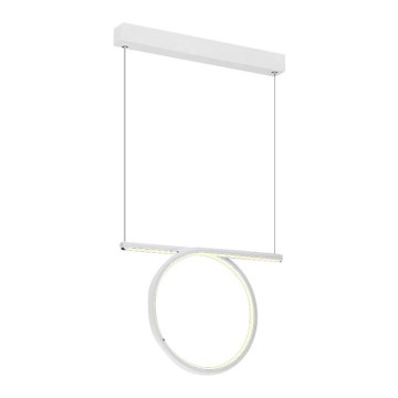 LED Żyrandol na drucie LOOP LED/20W/230V biały