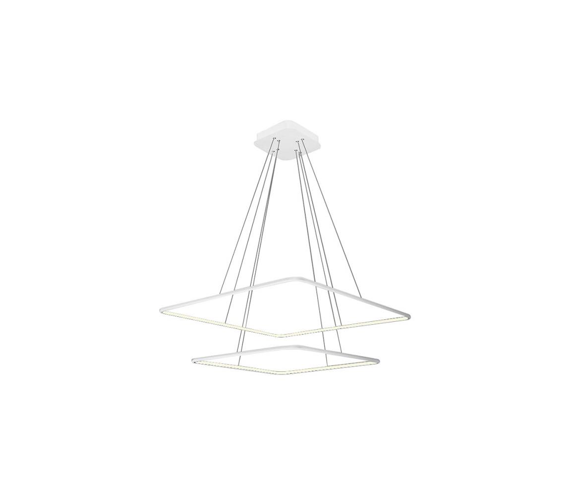 LED Żyrandol na drucie NIX LED/50W/230V biały