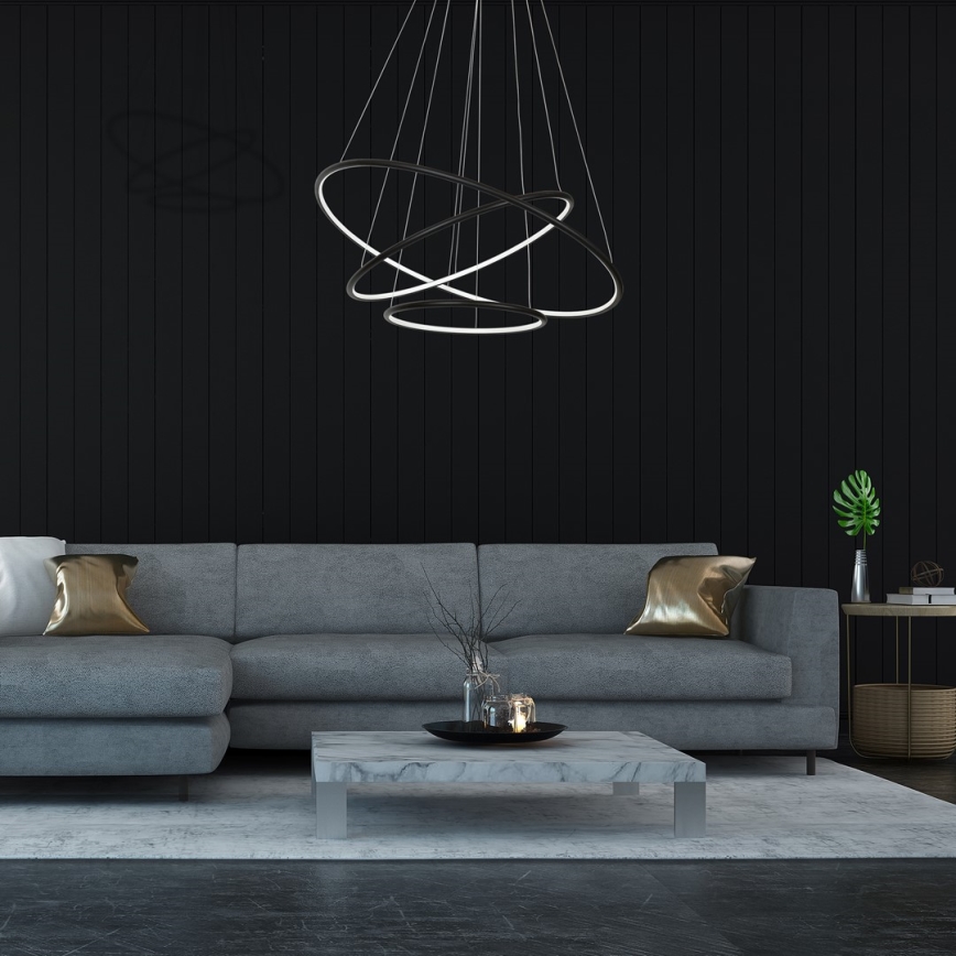 LED Żyrandol na drucie ORION 3xLED/99W/230V