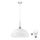 LED Żyrandol na lince 1xE27/60W/230V biały