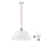 LED Żyrandol na lince 1xE27/60W/230V biały