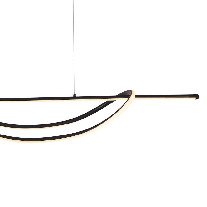 LED Żyrandol na lince AMBAR LED/35W/230V czarny