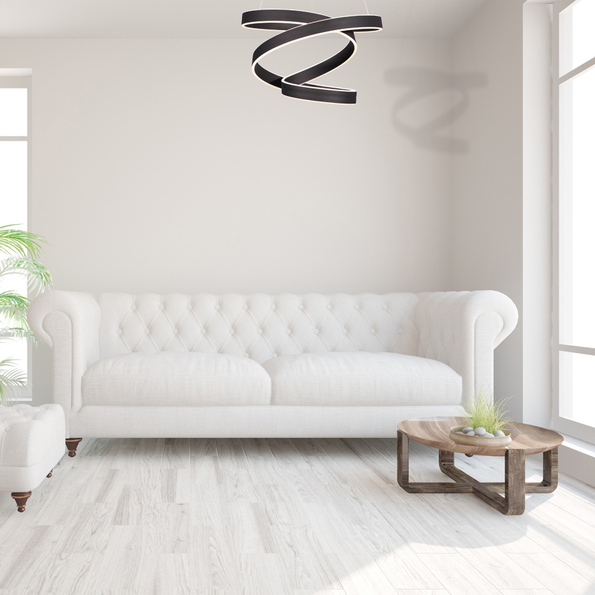 LED Żyrandol na lince ANDROMEDA LED/45W/230V