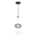 LED Żyrandol na lince ARAME LED/23W/230V śr. 22 cm czarny