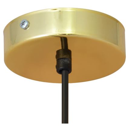 LED Żyrandol na lince BARS 1xGU10/4,8W/230V złoty