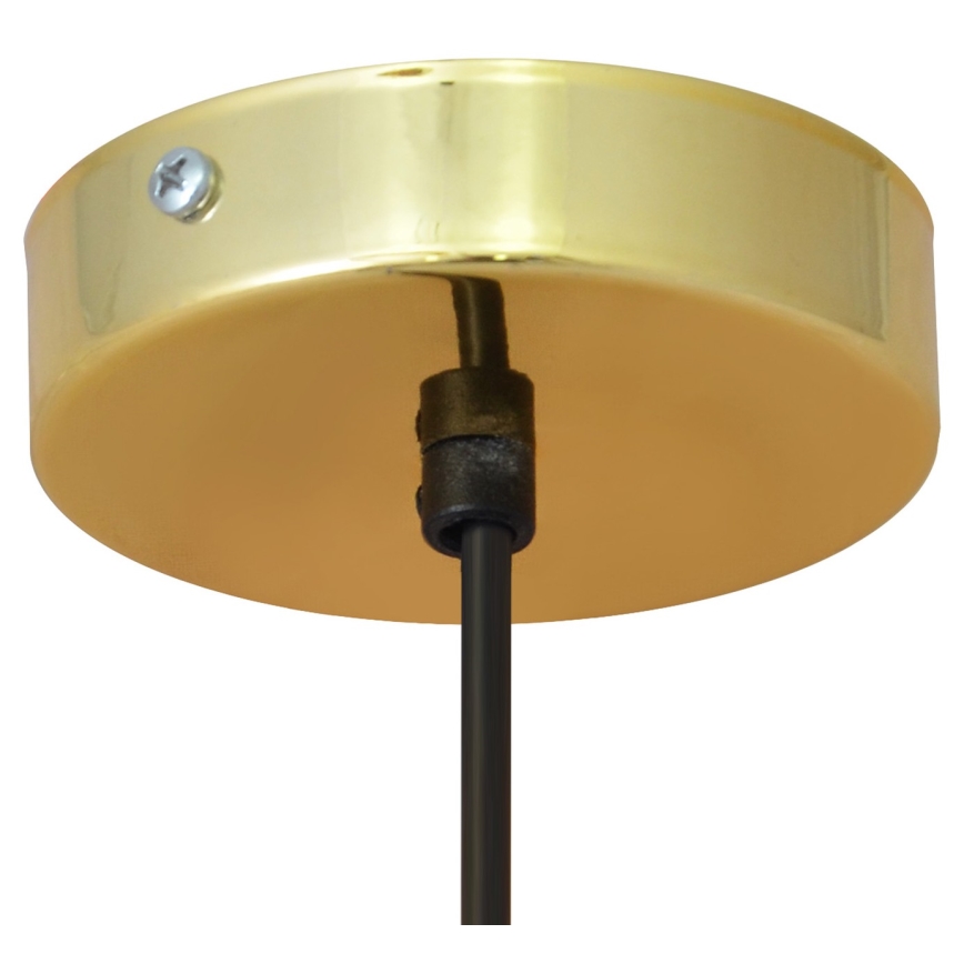 LED Żyrandol na lince BARS 1xGU10/4,8W/230V złoty