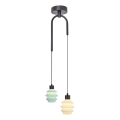 LED żyrandol na lince CACTUS LED/6W/230V 3000K zielony/biały