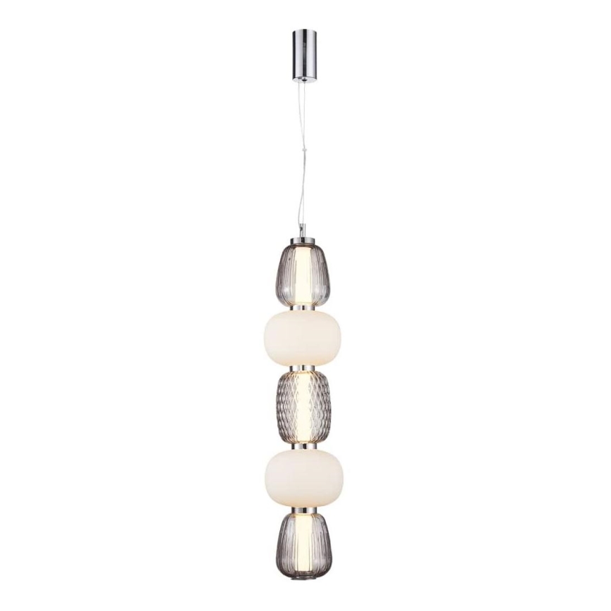 LED Żyrandol na lince CARO LED/40W/230V chrom błyszczący