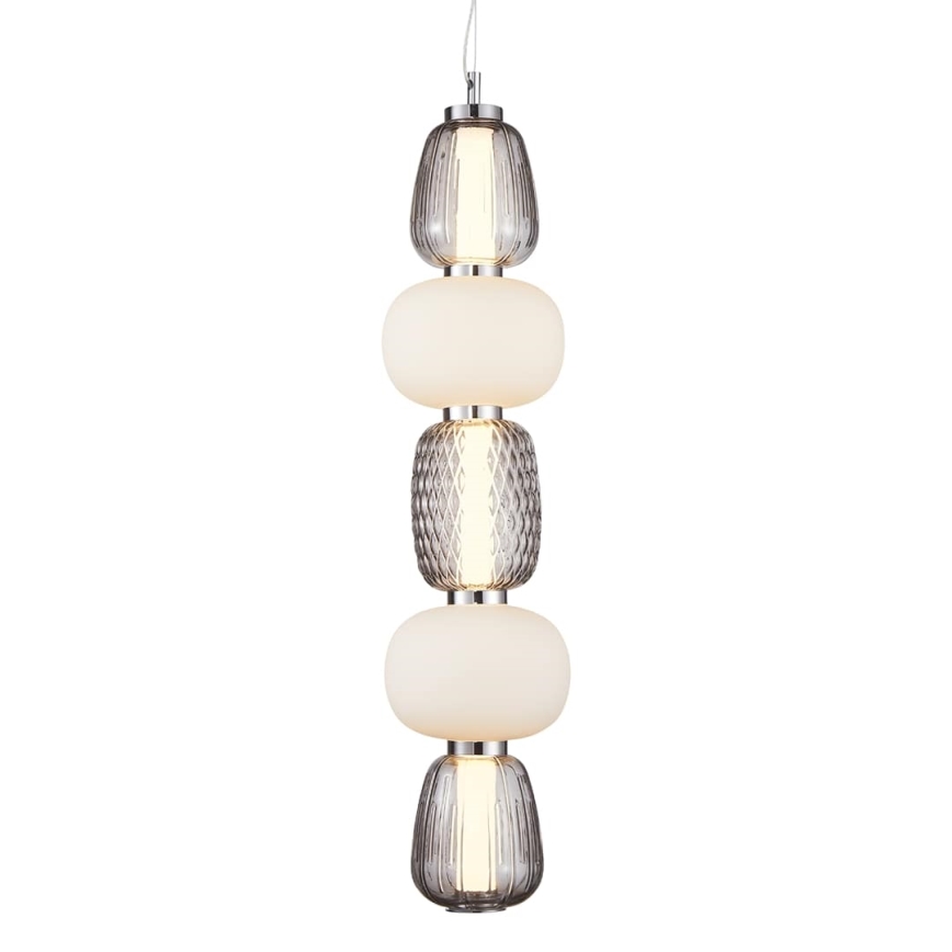 LED Żyrandol na lince CARO LED/40W/230V chrom błyszczący