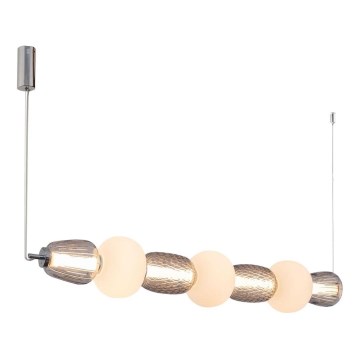 LED Żyrandol na lince CARO LED/42W/230V chrom błyszczący