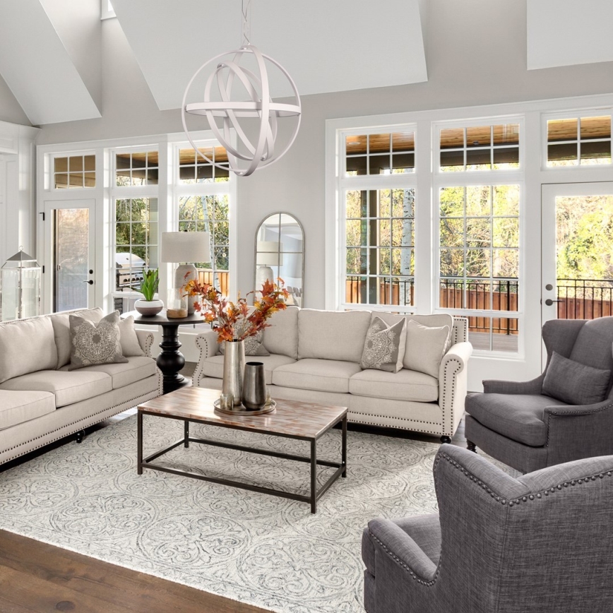 LED żyrandol na lince COPERNICUS LED/260W/230V biały