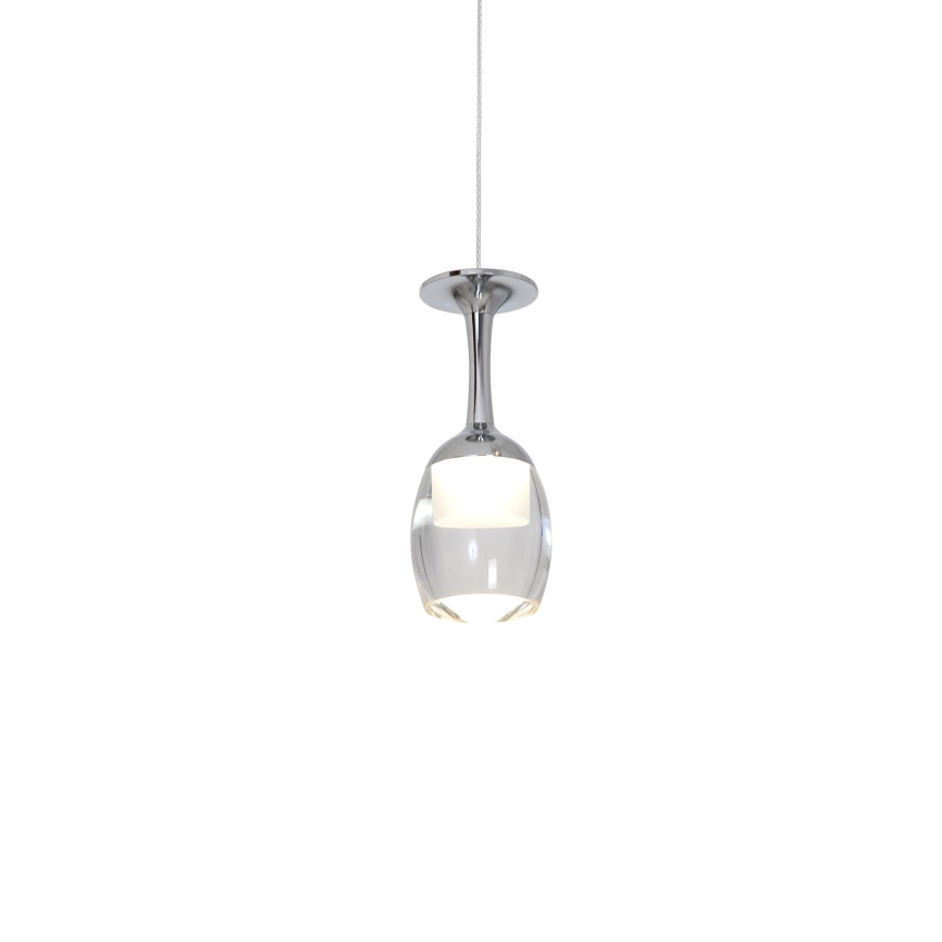 LED Żyrandol na lince COPPA 1xLED/5W/230V