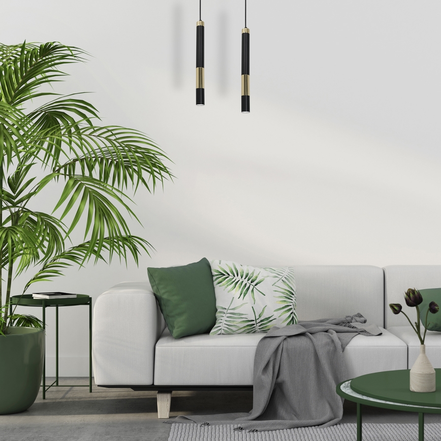 LED Żyrandol na lince DALLAS 1xGU10/3W/230V