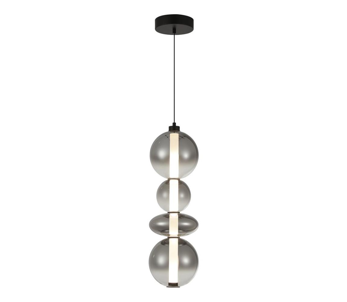 LED Żyrandol na lince DAPHNE LED/36W/230V szary