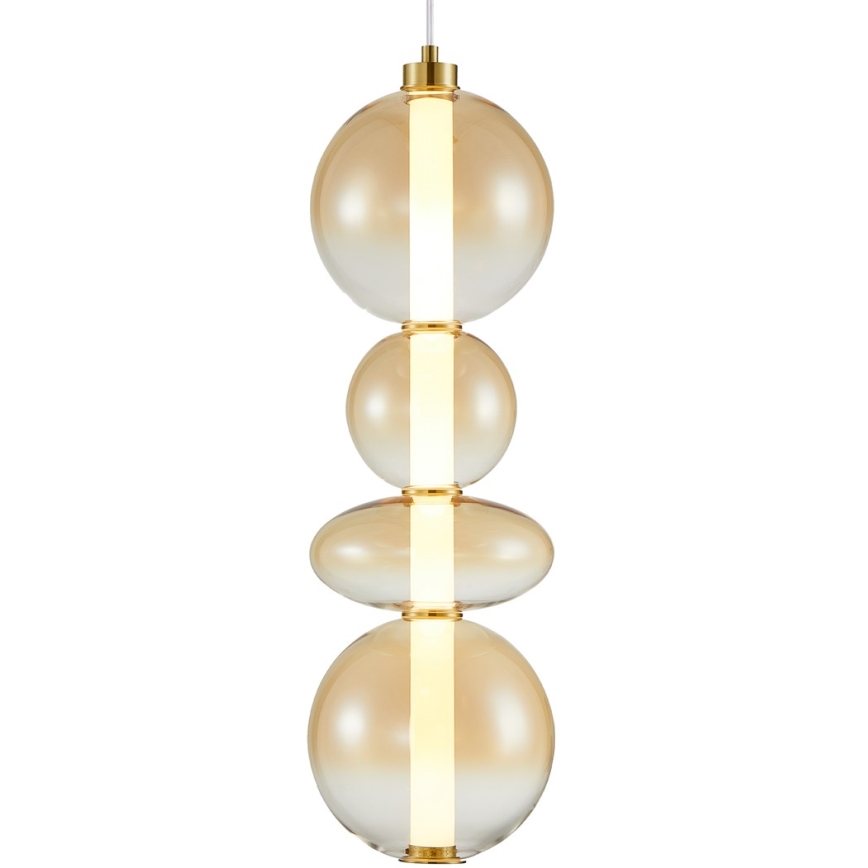LED Żyrandol na lince DAPHNE LED/36W/230V złoty