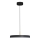 LED Żyrandol na lince DISC LED/38W/230V śr. 45 cm czarny