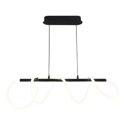 LED Żyrandol na lince EMMA LED/38W/230V czarny