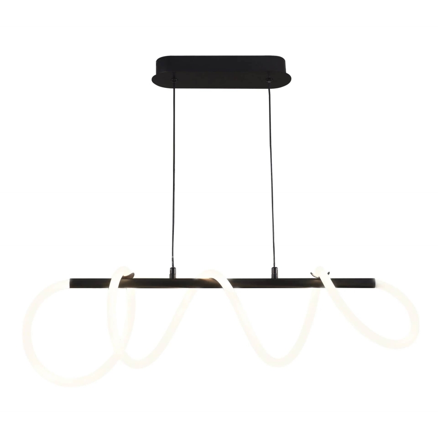 LED Żyrandol na lince EMMA LED/38W/230V czarny