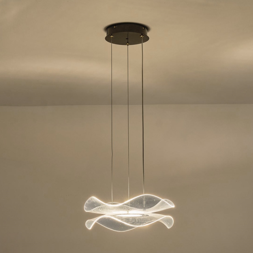 LED Żyrandol na lince FIRENZE LED/34W/230V 3000K śr. 34 cm