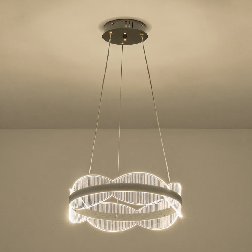 LED Żyrandol na lince FIRENZE LED/48W/230V 3000K śr. 40 cm