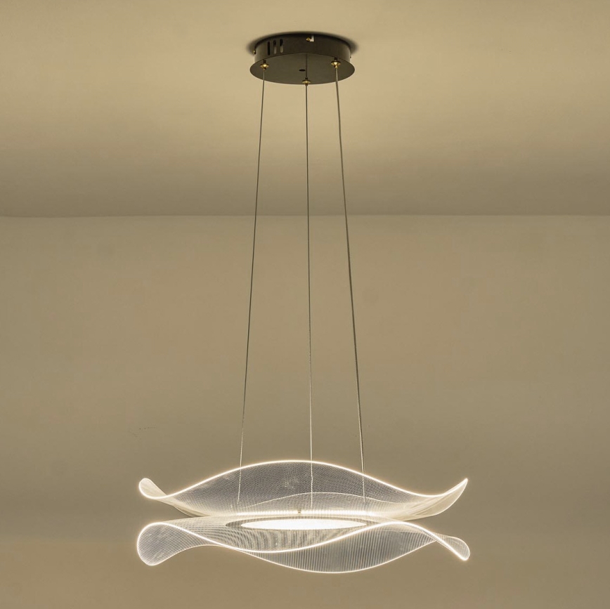 LED Żyrandol na lince FIRENZE LED/48W/230V 3000K śr. 54 cm