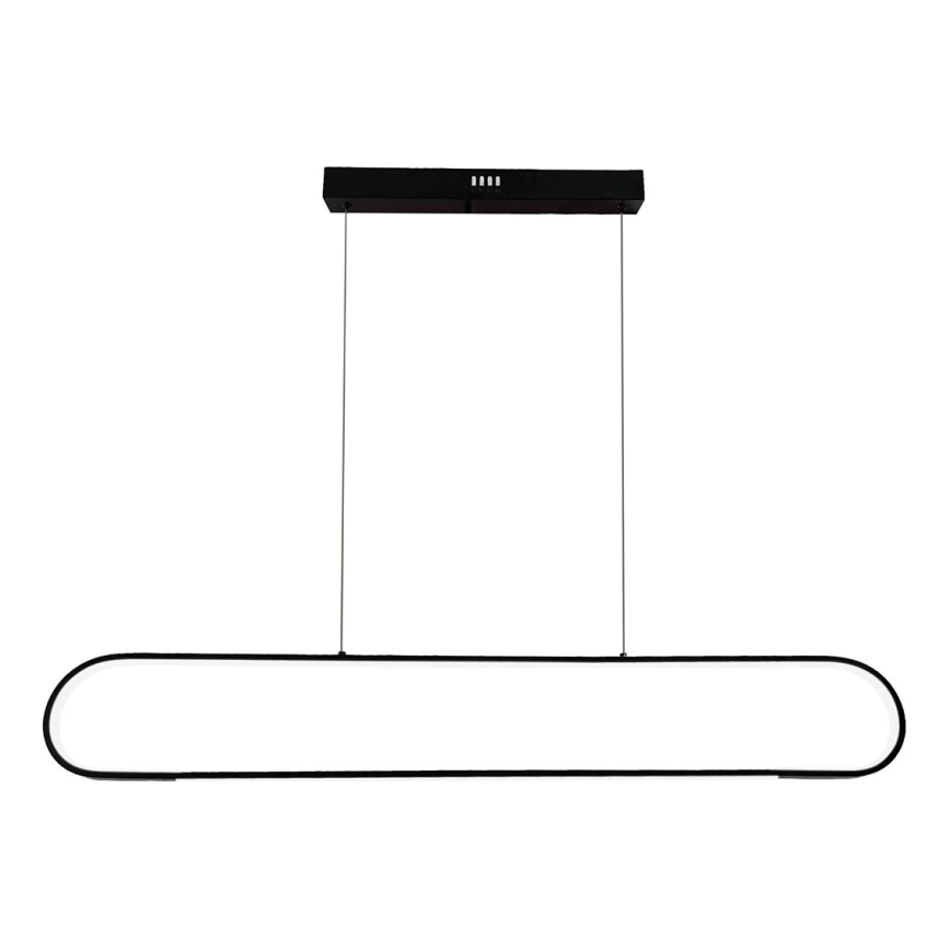 LED Żyrandol na lince FRAME LED/42W/230V czarny