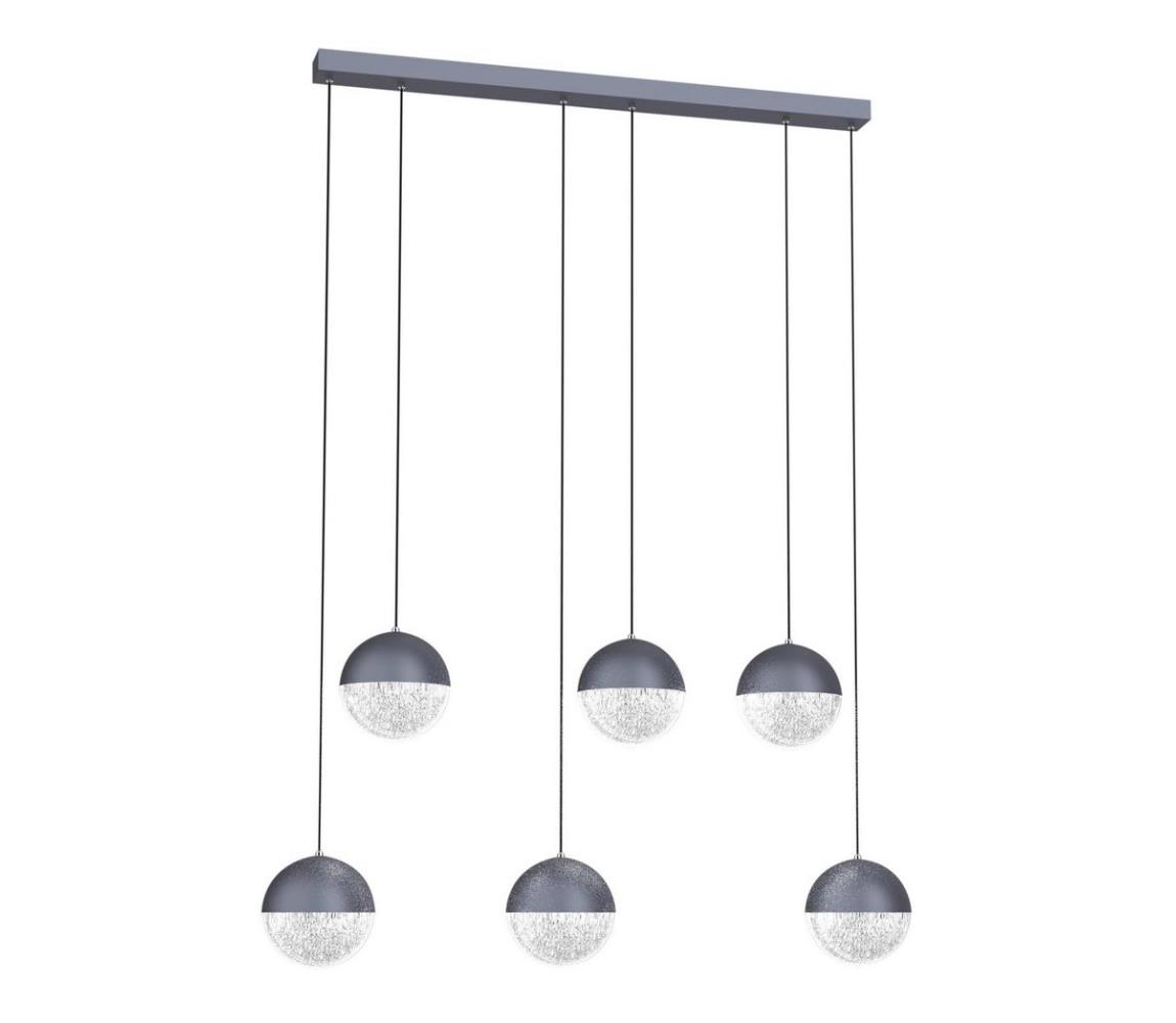 LED Żyrandol na lince FURNI 6xLED/5W/230V