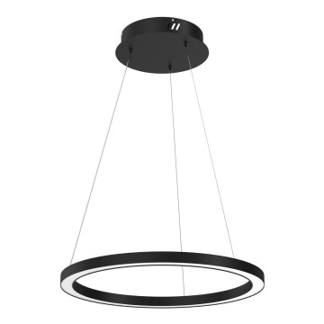 LED Żyrandol na lince GALAXIA LED/26W/230V czarny