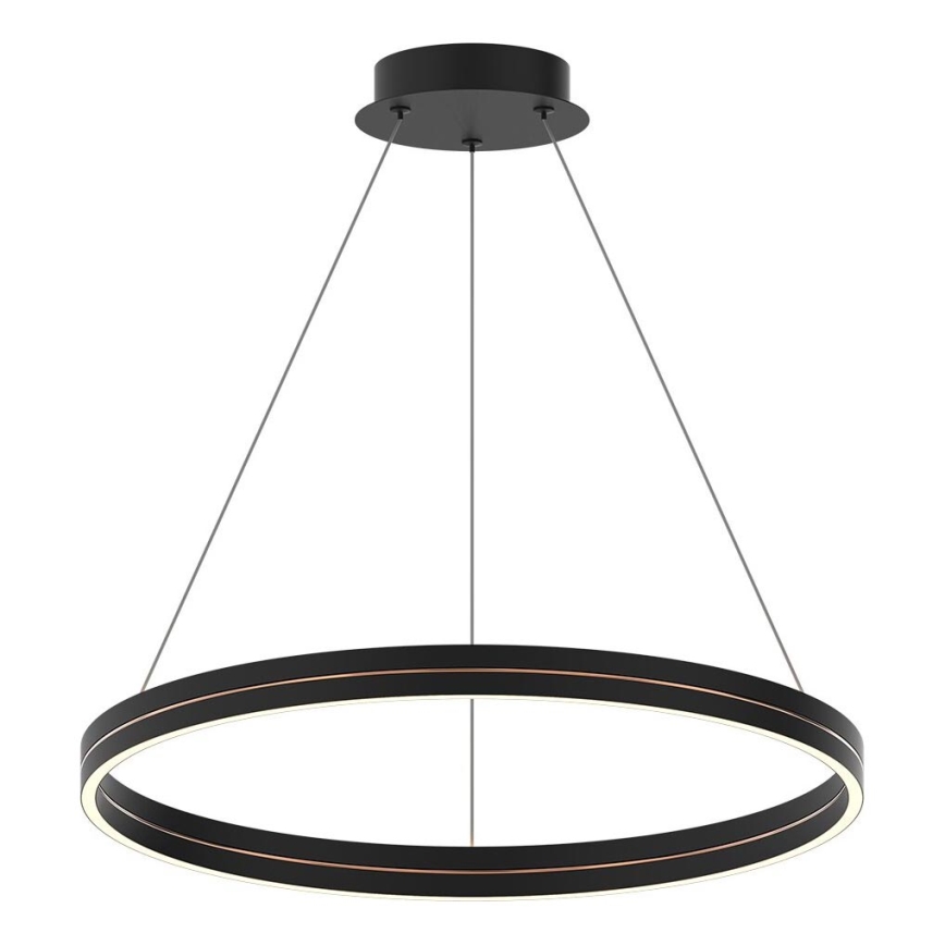 LED Żyrandol na lince GRAVITY LED/36W/230V czarny