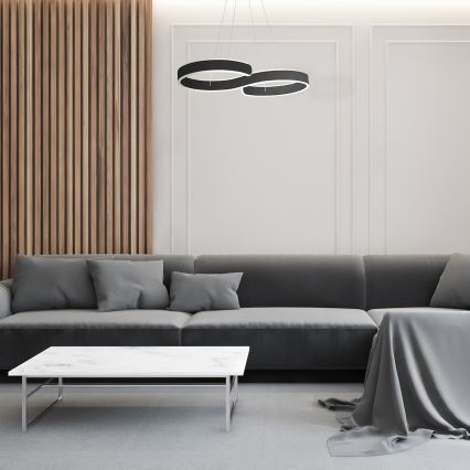 LED Żyrandol na lince INFINITY LED/50W/230V