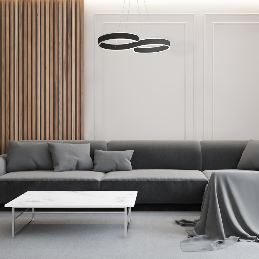 LED Żyrandol na lince INFINITY LED/50W/230V