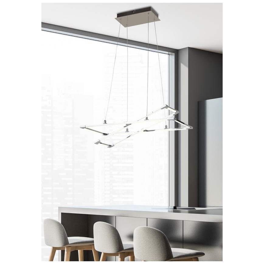 LED Żyrandol na lince KSEROS LED/35W/230V