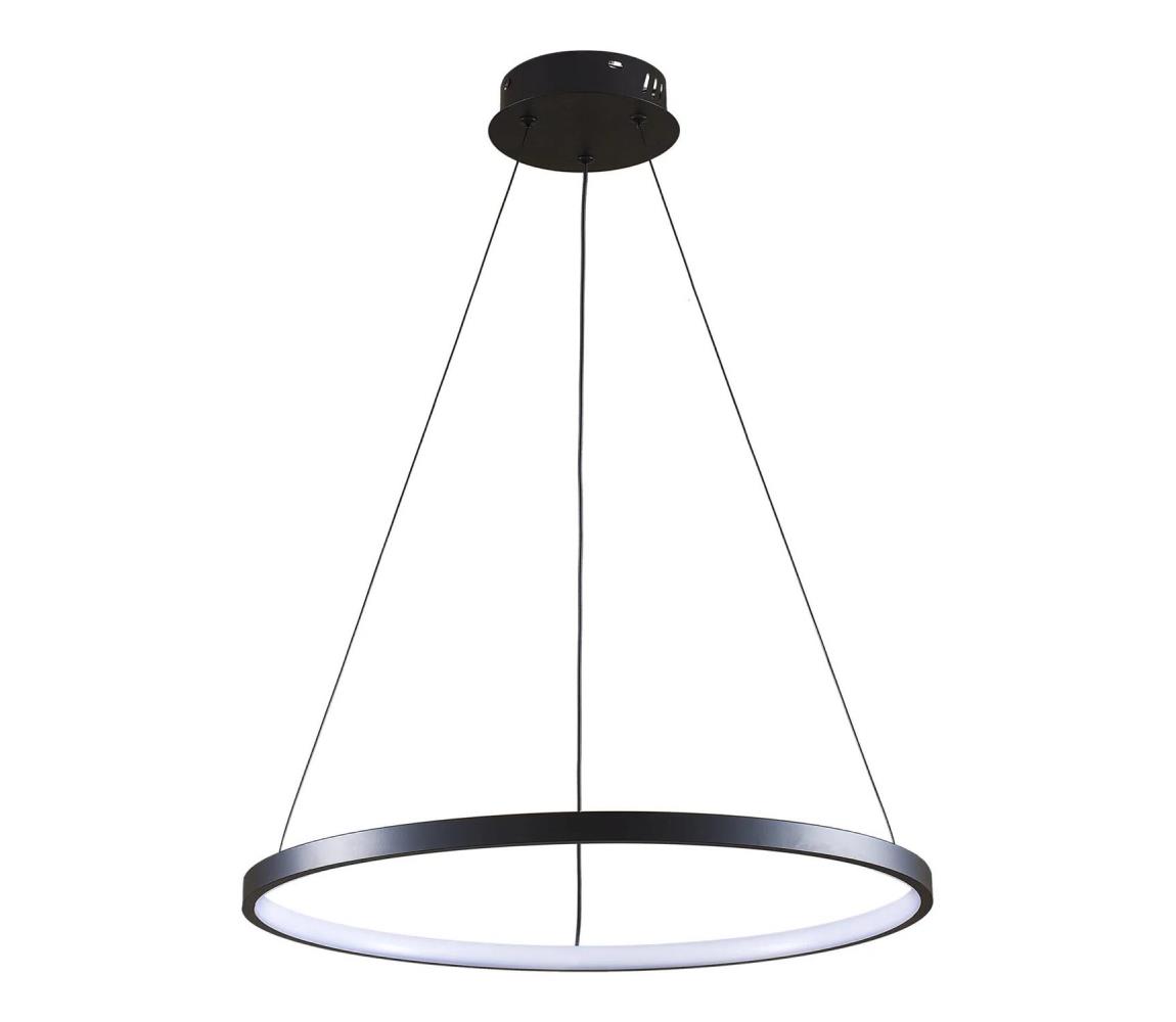 LED Żyrandol na lince LEA LED/20W/230V 4000K śr. 50 cm czarny