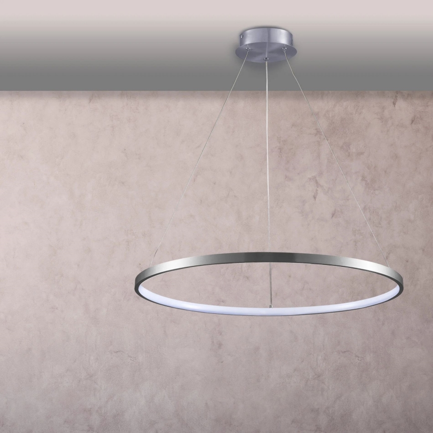 LED Żyrandol na lince LEA LED/20W/230V 4000K śr. 50 cm matowy chrom