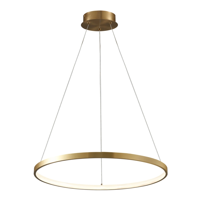 LED Żyrandol na lince LEA LED/20W/230V 4000K śr. 50 cm złoty