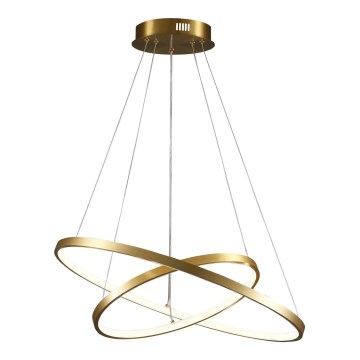 LED Żyrandol na lince LEA LED/35W/230V 4000K śr. 60 cm złoty