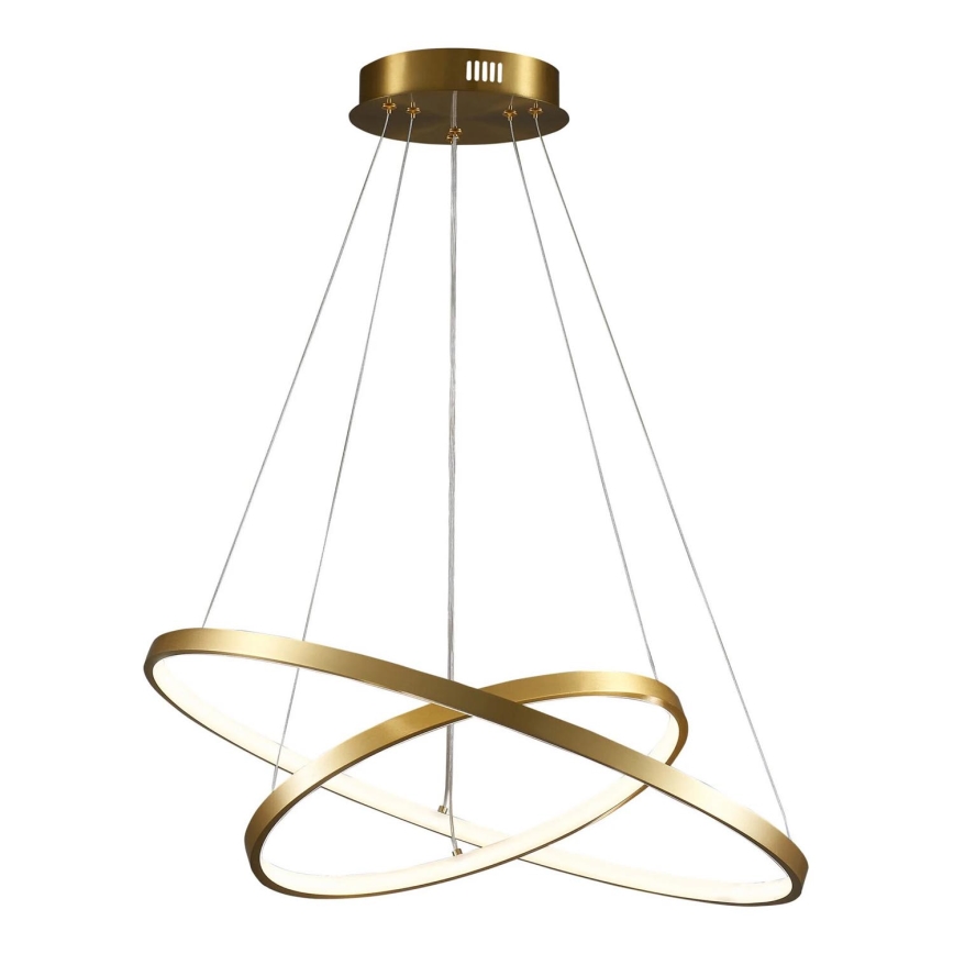 LED Żyrandol na lince LEA LED/35W/230V 4000K śr. 60 cm złoty